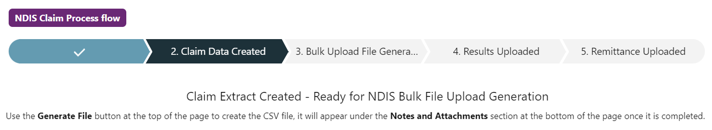 Claim status tracker